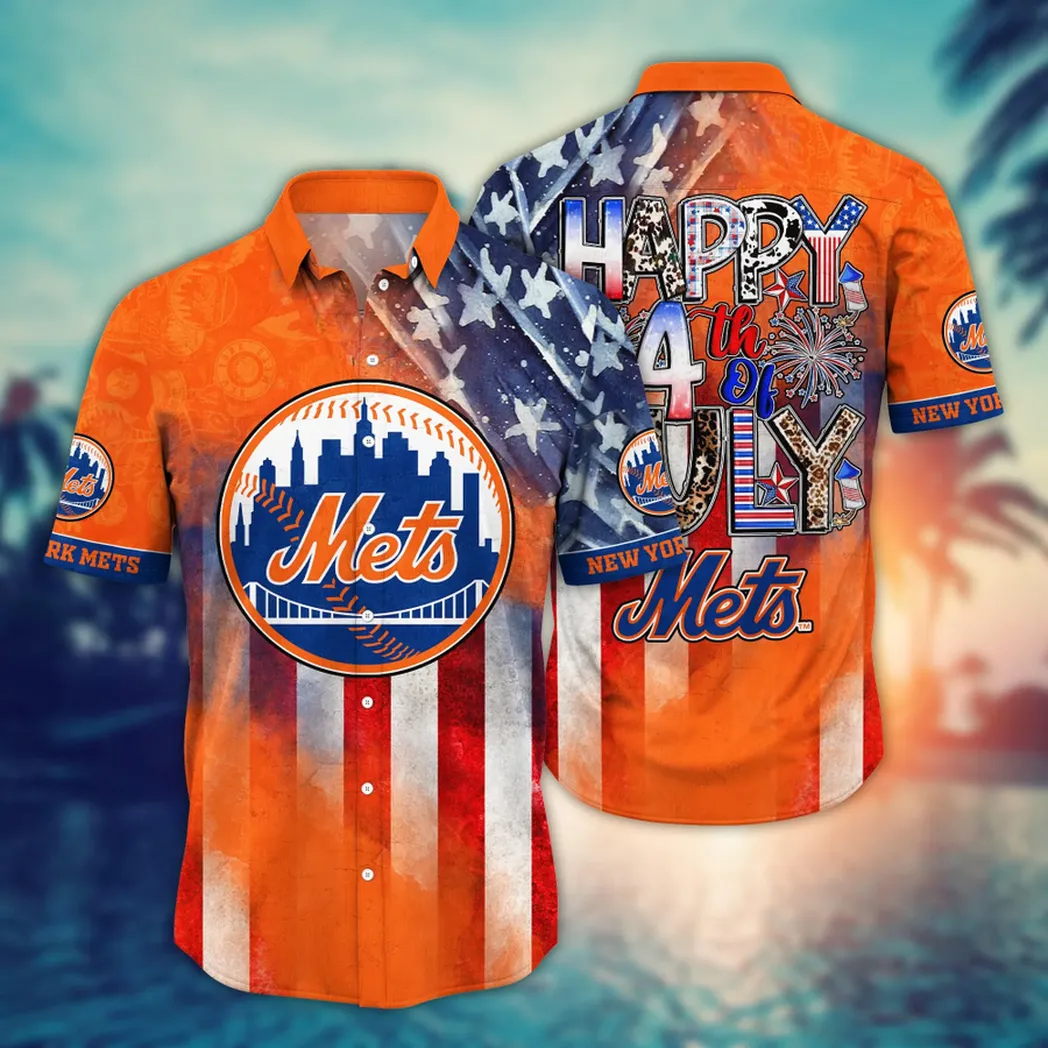 New York Mets MLB Aloha Hawaiian Shirt, Summer VPHWA2451152691