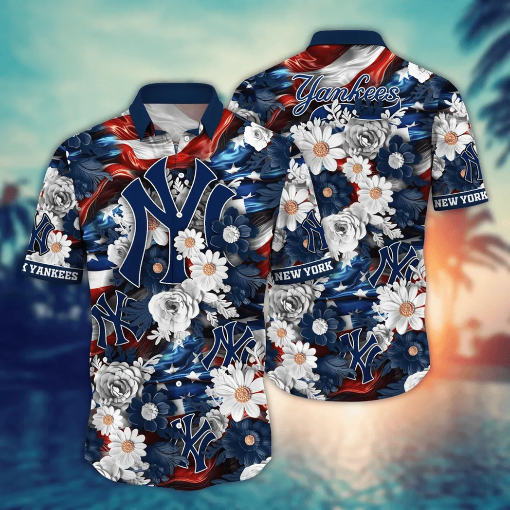 New York Yankees MLB Aloha Hawaiian Shirt, Summer VPHWA2451152795