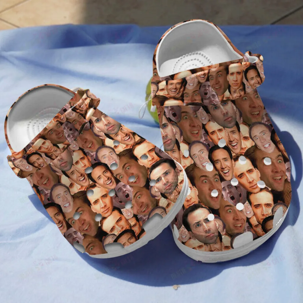 Nicolas Cage For Women Crocs Classic Clogs Nicolas Cage For Women Crocs Classic Clogs