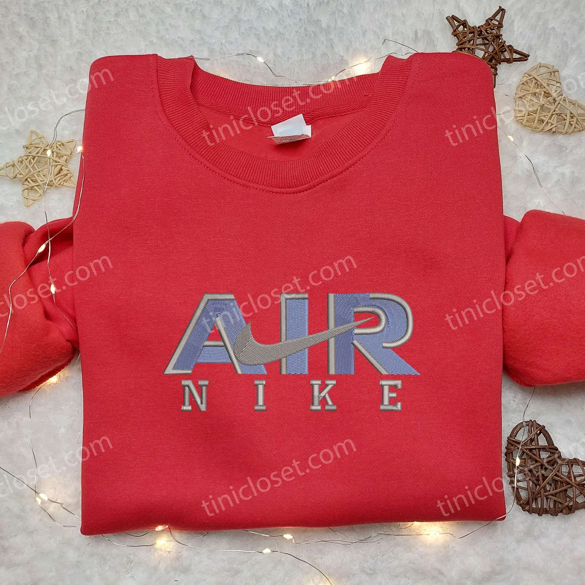 Nike Air Embroidered Shirt, Nike Embroidered Shirt, Best Gift for Family