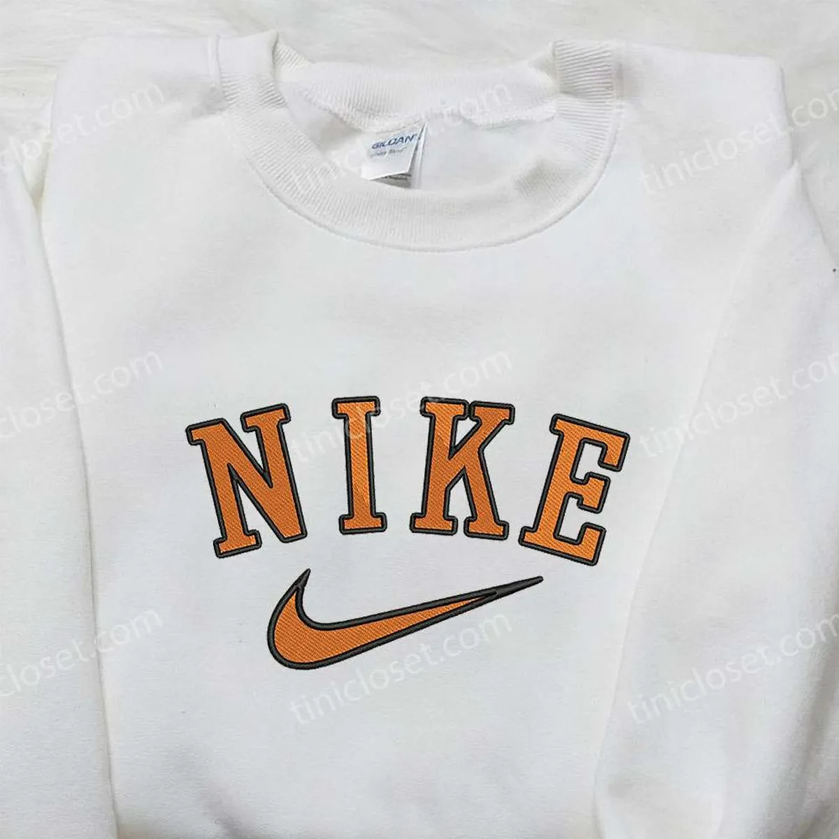 Nike Embroidered Sweatshirt, Nike Inspired Embroidered Shirt, Best Birthday Gift Ideas