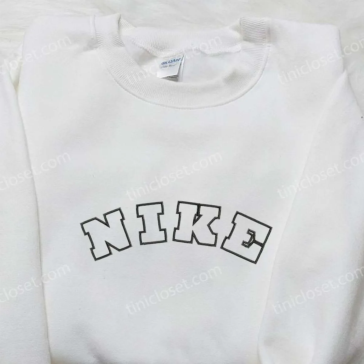 Nike Inspired Embroidered Shirt, Best Gifts For Family