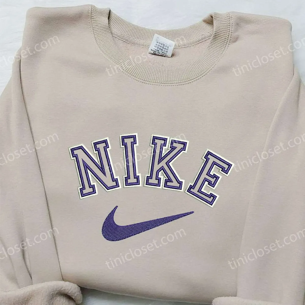 Nike Inspired Embroidered Sweatshirt, Best Gift for Family