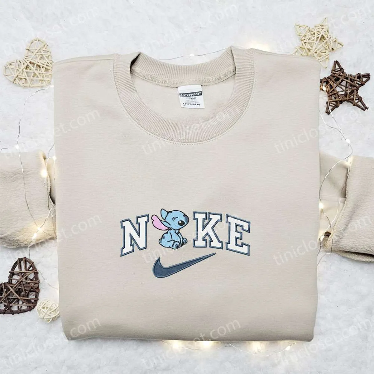 Nike x Baby Stitch Embroidered Sweatshirt, Lilo and Stitch Embroidered Shirt, Best Gift Ideas For All Occasions