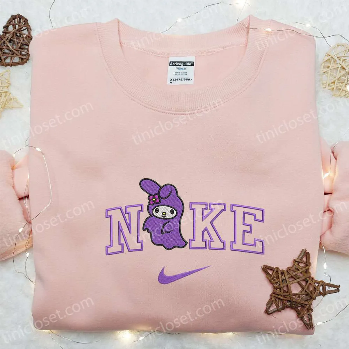 Nike x Boo Ghost Melody Embroidered Sweatshirt, Hello Kitty Embroidered Shirt, Best Gift Ideas For All Occasions