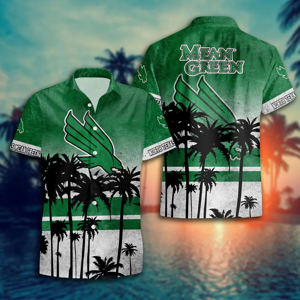 North Texas Mean Green, Style Hot Trending Summer Aloha Hawaiian Shirt, Style Hot Trending Summer VPHWA2451151772