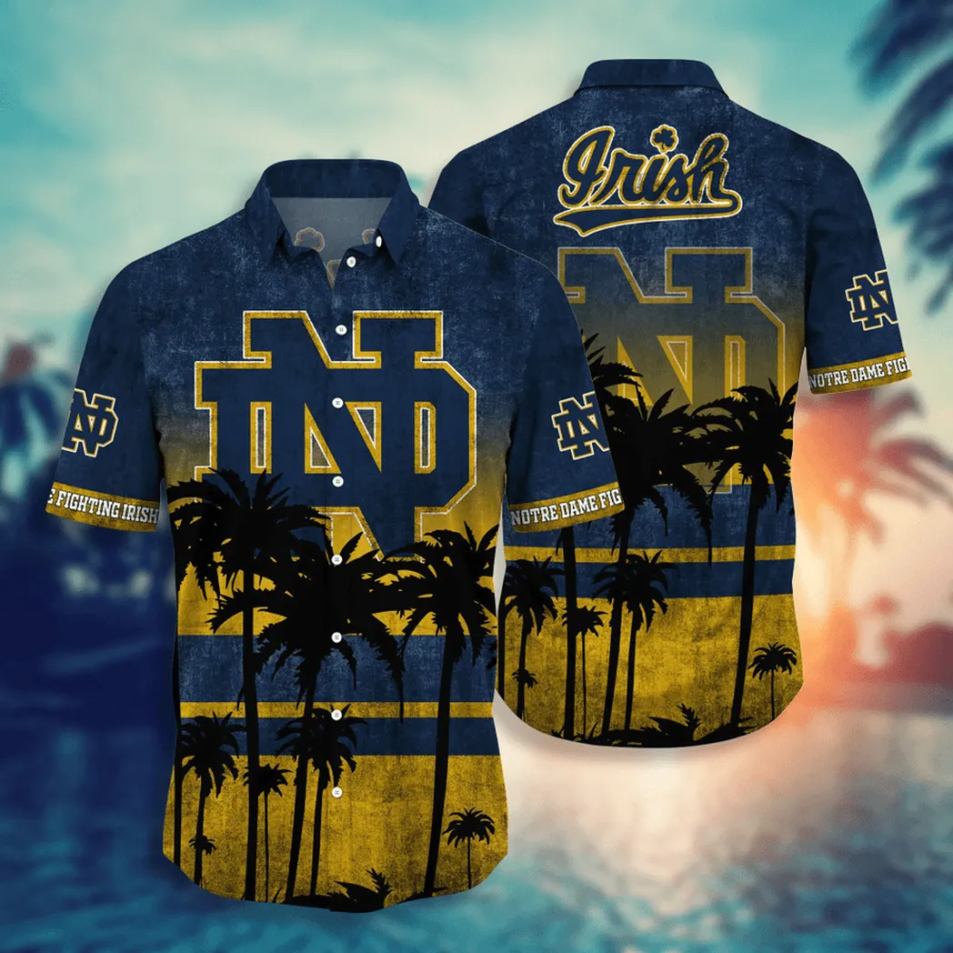 Notre Dame Fighting Irish Aloha Hawaiian Shirt, Style Hot Trending Summer VPHWA2451153813