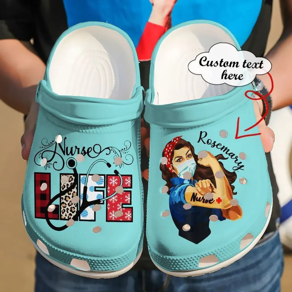 Nurse Crocs - Nurse Personalized Life Crocs Clog Nurse Crocs - Nurse Personalized Life Crocs Clog