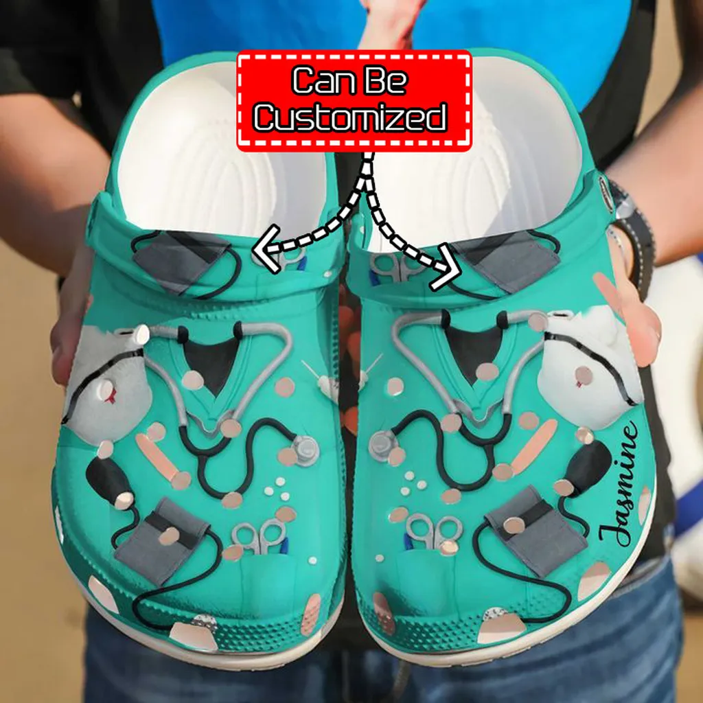 Nurse Crocs - Nurse Personalized Scrubs Crocs Clog Nurse Crocs - Nurse Personalized Scrubs Crocs Clog
