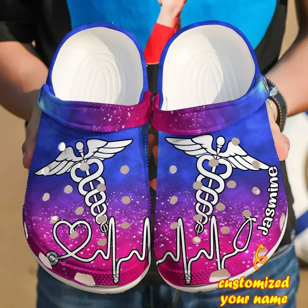 Nurse Crocs - Nurse Personalized Symbol Clog Nurse Crocs - Nurse Personalized Symbol Clog