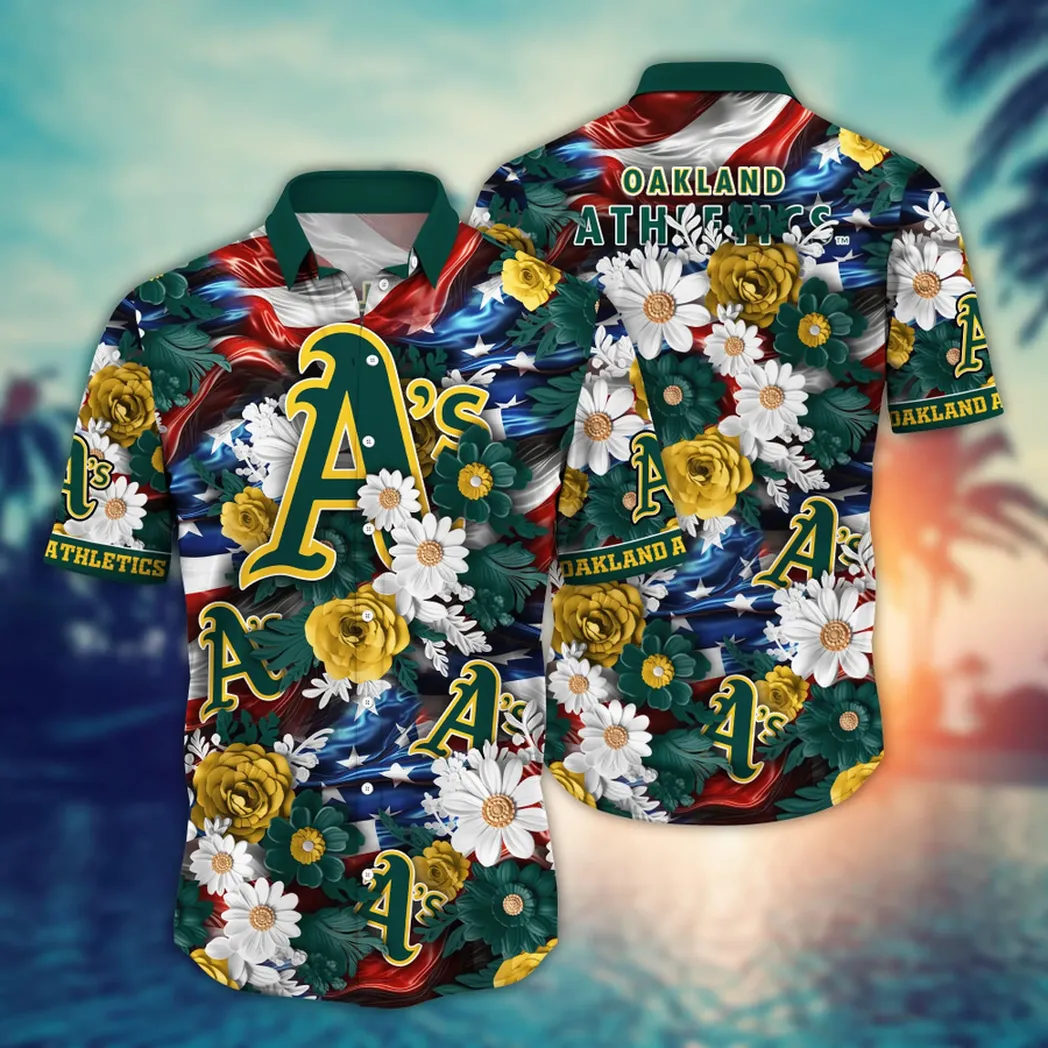 Oakland Athletics MLB Aloha Hawaiian Shirt, Summer VPHWA2451152635