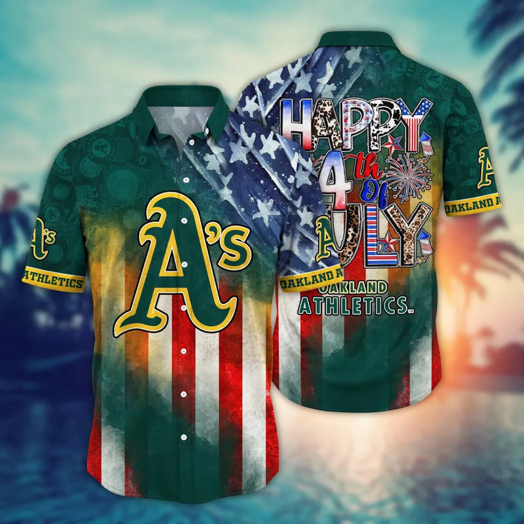 Oakland Athletics MLB Aloha Hawaiian Shirt, Summer VPHWA2451152705