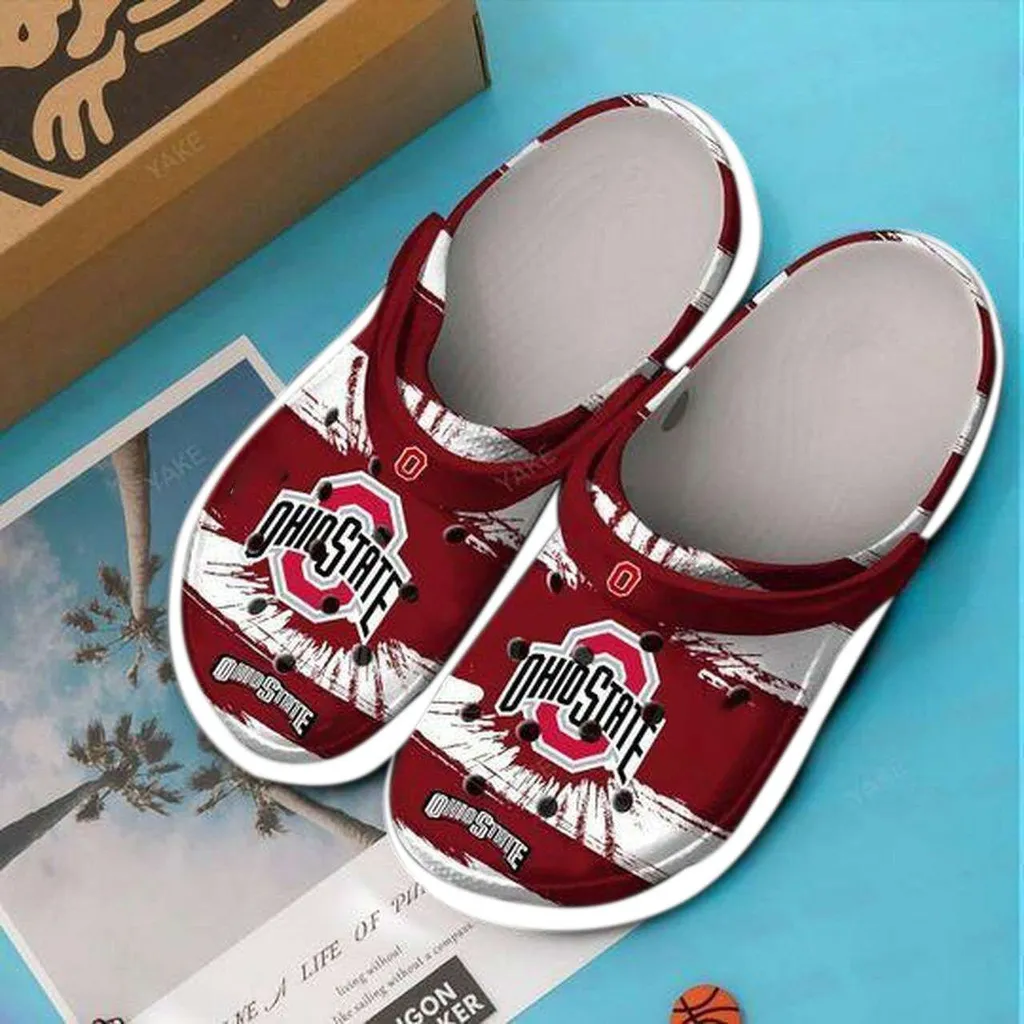 Ohio State Buckeyes Crocs Crocband Clogs Ohio State Buckeyes Crocs Crocband Clogs