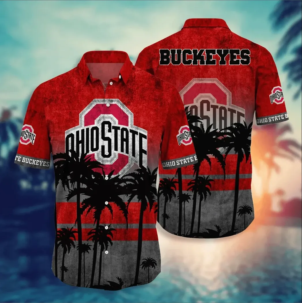 Ohio State Buckeyes, Style Hot Trending Summer Aloha Hawaiian Shirt, Style Hot Trending Summer VPHWA2451153794