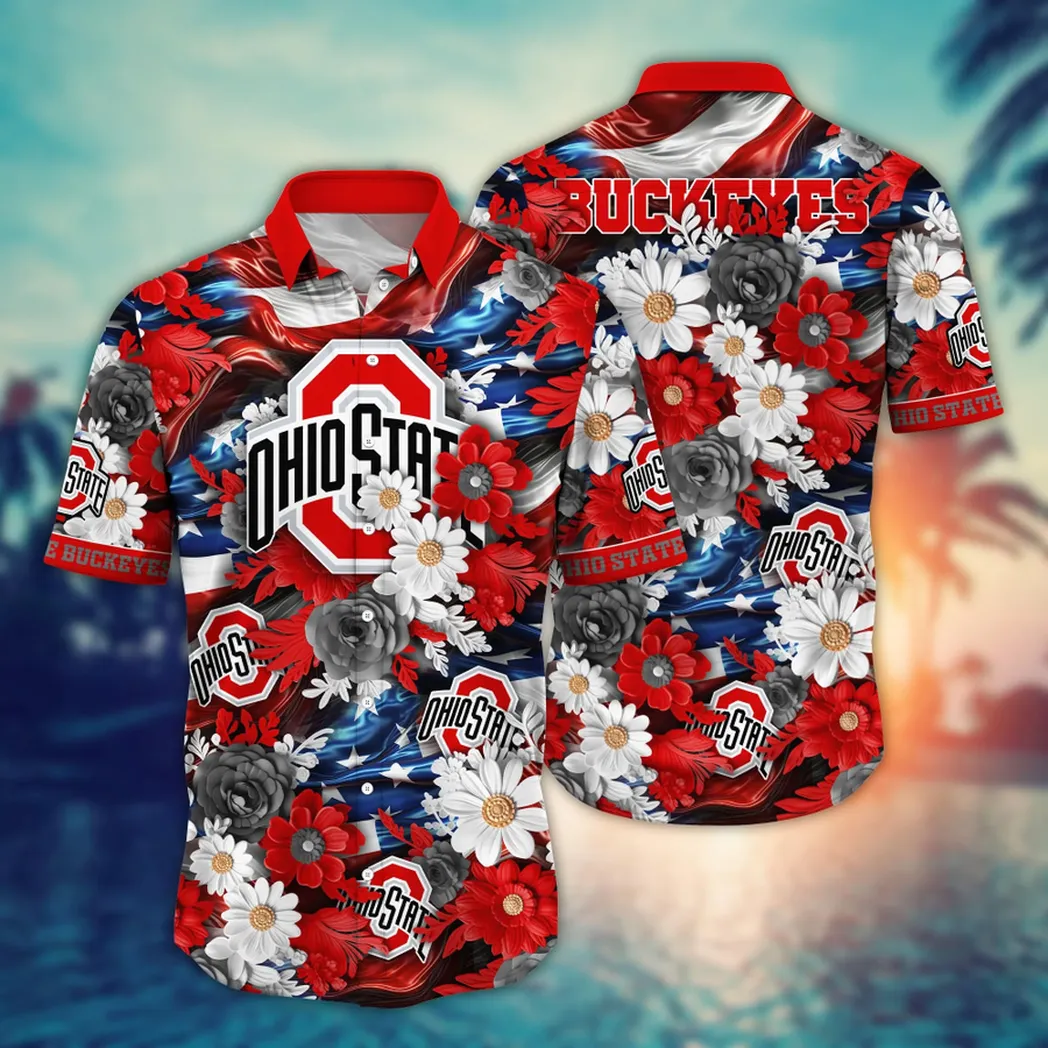 Ohio State Buckeyes, Style Hot Trending Summer NCAA Aloha Hawaiian Shirt, Summer VPHWA2451153368