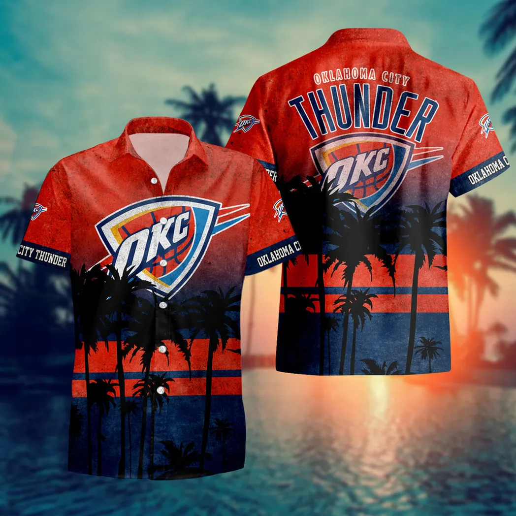 Oklahoma City Thunder Aloha Hawaiian Shirt, Style Hot Trending Summer VPHWA2451152515