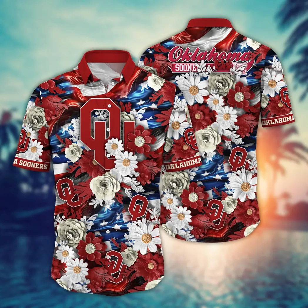 Oklahoma Sooners NCAA Aloha Hawaiian Shirt, Summer VPHWA2451153315