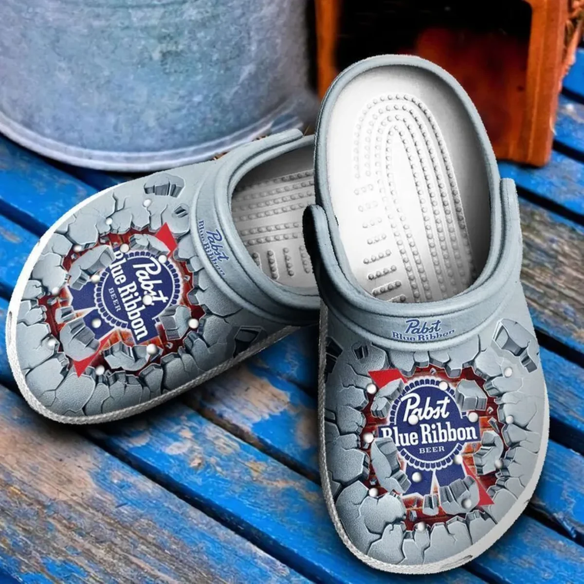 Pabst fashion blue ribbon crocs