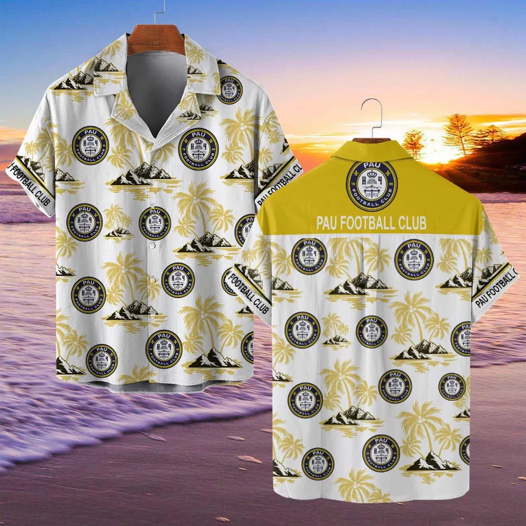 Pau Football Club Hawaiian Shirt Style Classic Oversized Hawaiian, Unisex Hawaiian Shirt Trending Summer