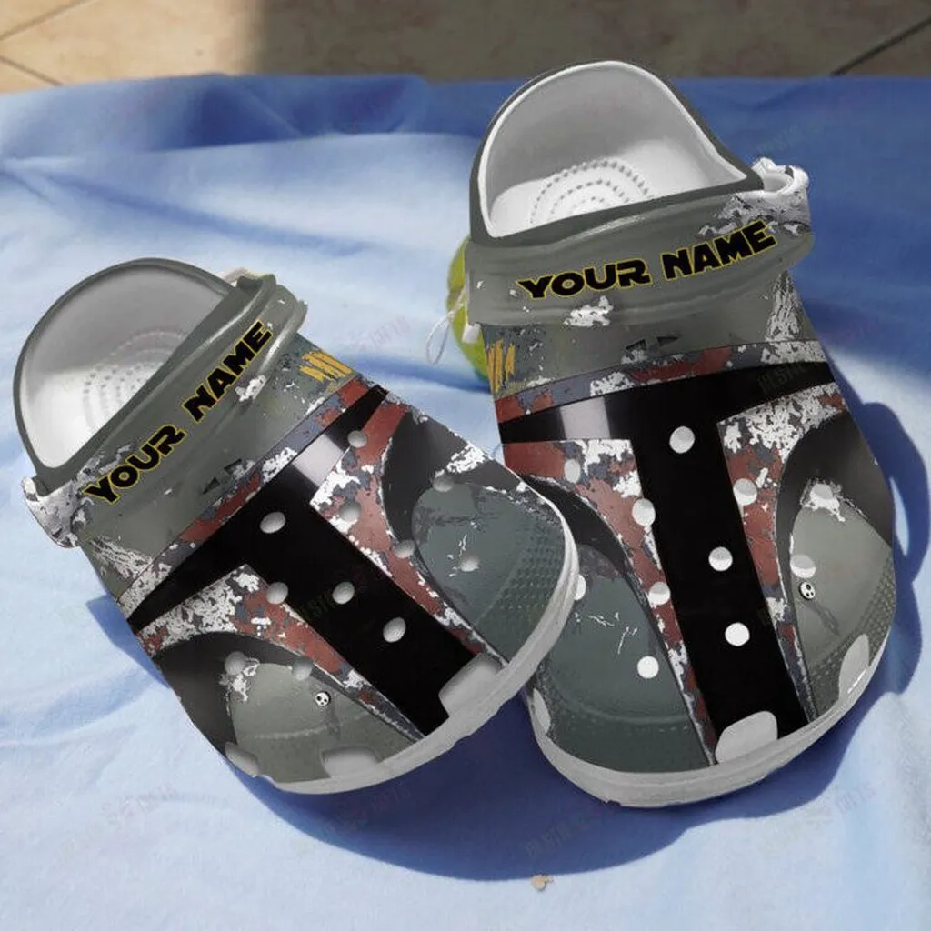 Personalized Boba Fett Crocs Classic Clogs Personalized Boba Fett Crocs Classic Clogs