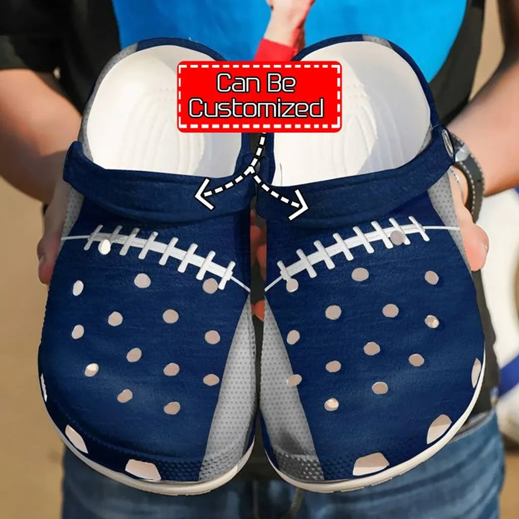 Personalized Football Lover Crocs Clog