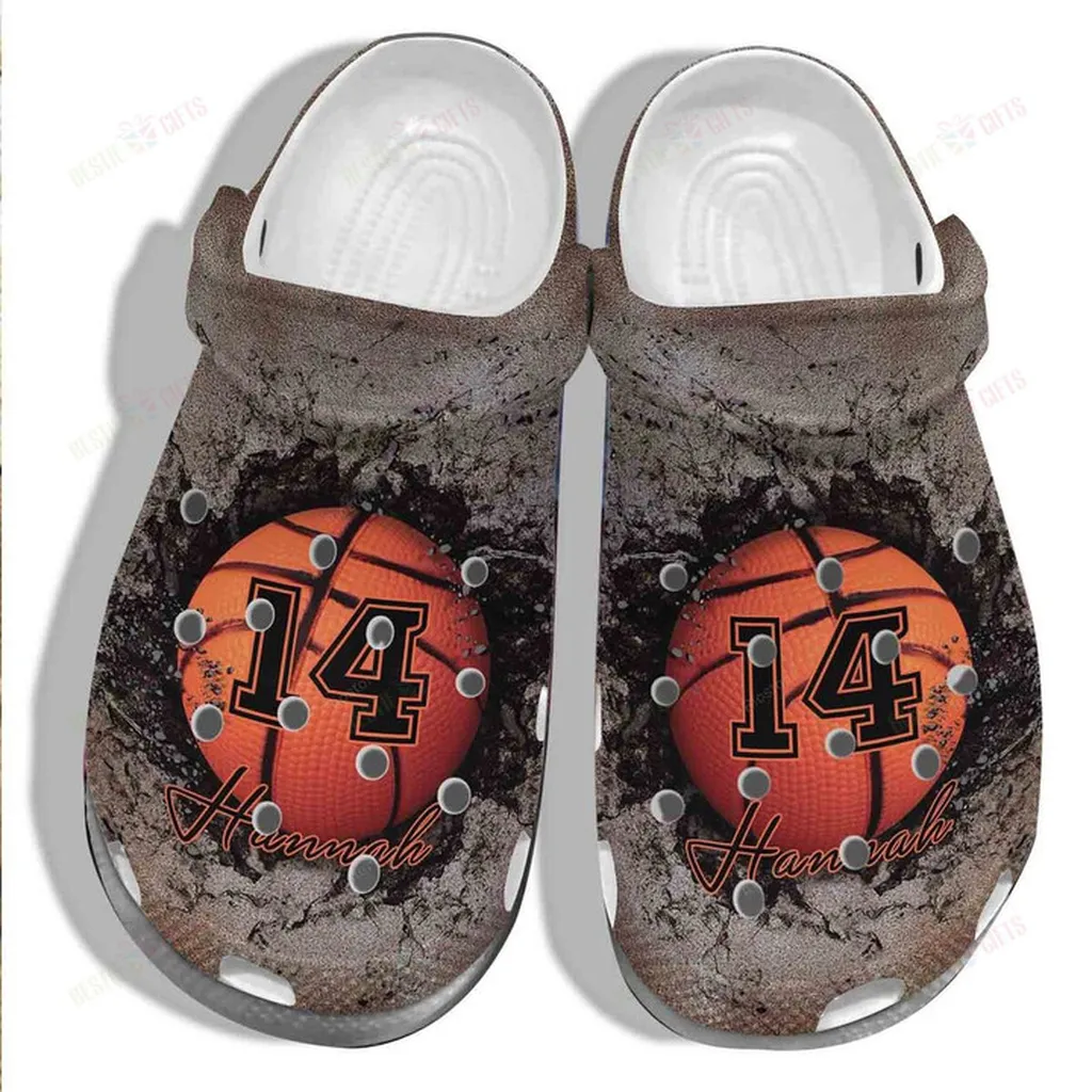 Personalized Funny Basketball 3D Crocs Classic Clogs