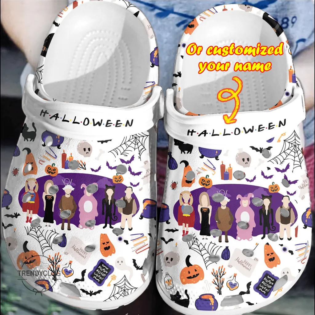 Personalized Halloween Characters Clog Shoe