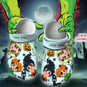 Personalized Hocus Pocus Girls Power Clog