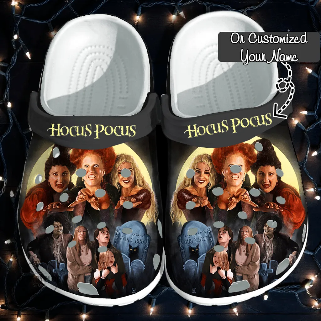 Personalized Hocus Pocus Movies Clog