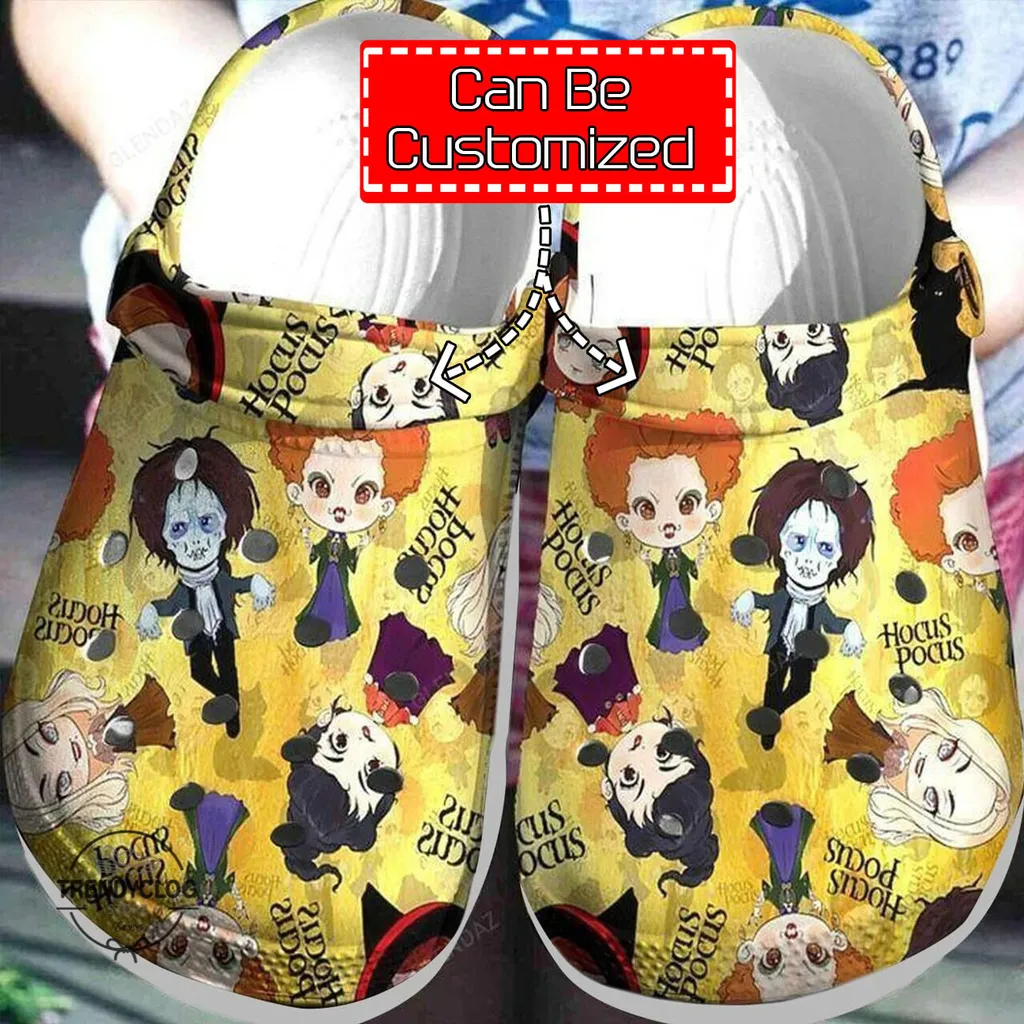 Personalized Hocus Pocus Pattern Clog