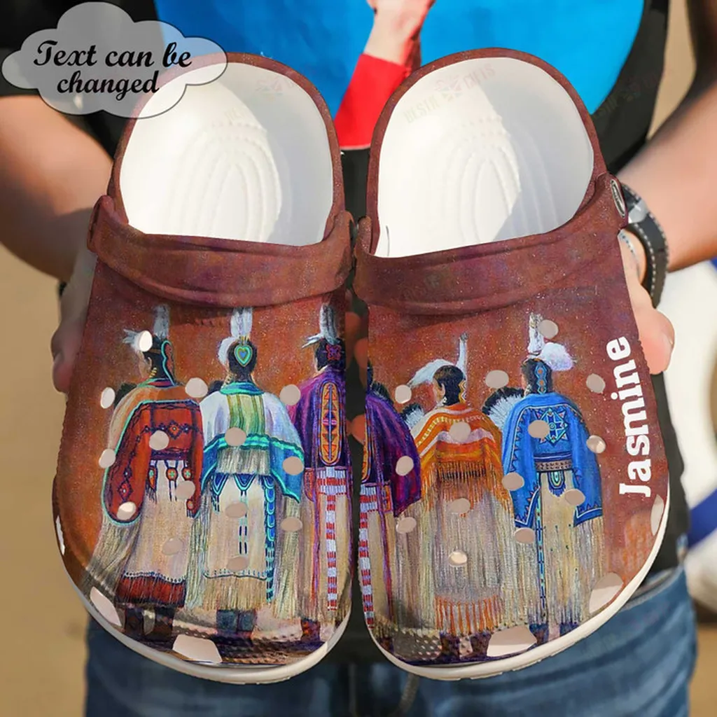 Personalized Native Life Crocs Classic Clogs