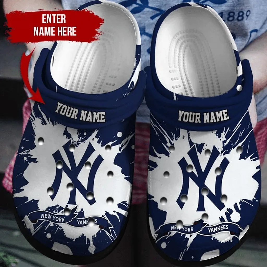 Personalized Nyy Crocbland Clog