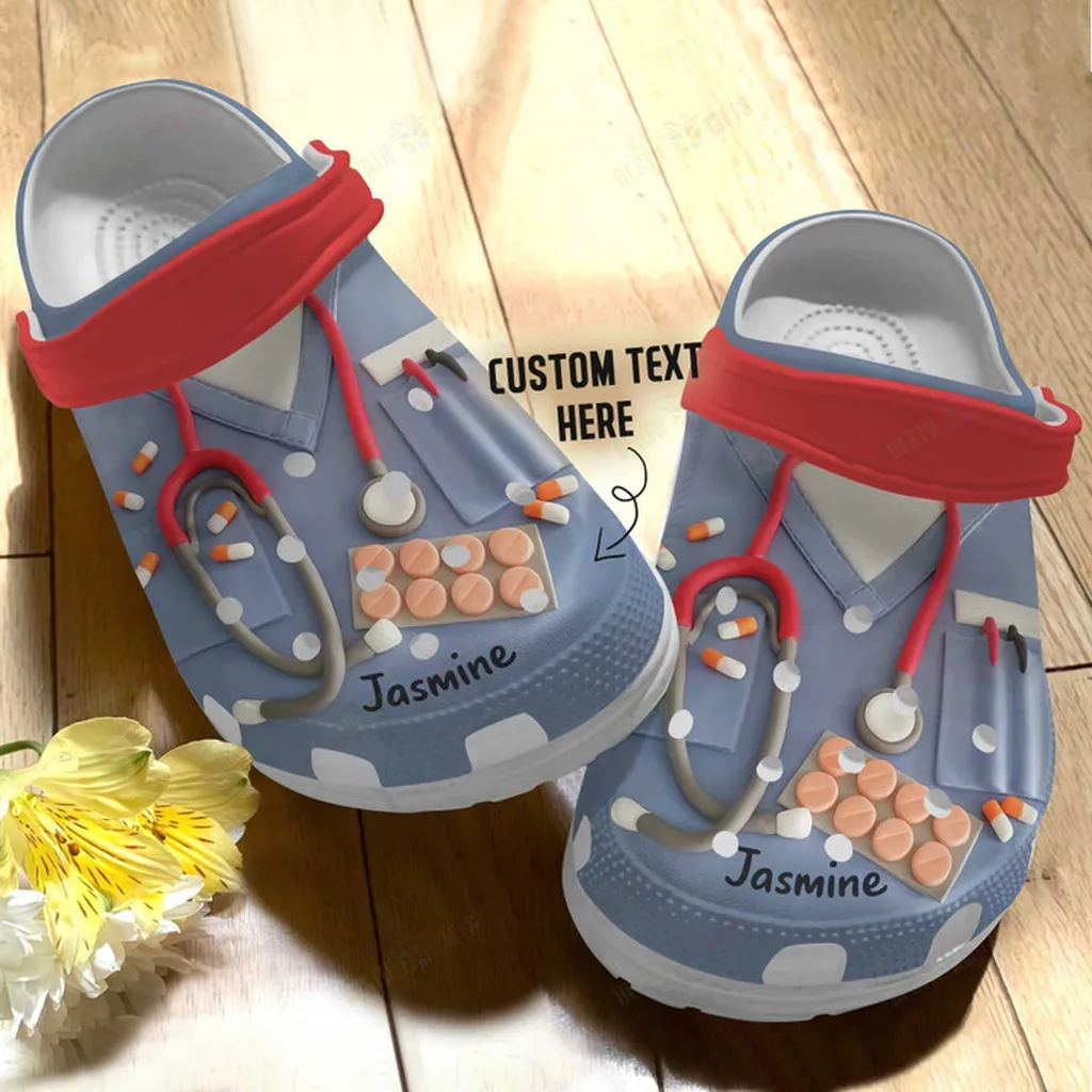 Personalized Pharmacist Life Crocs Classic Clogs