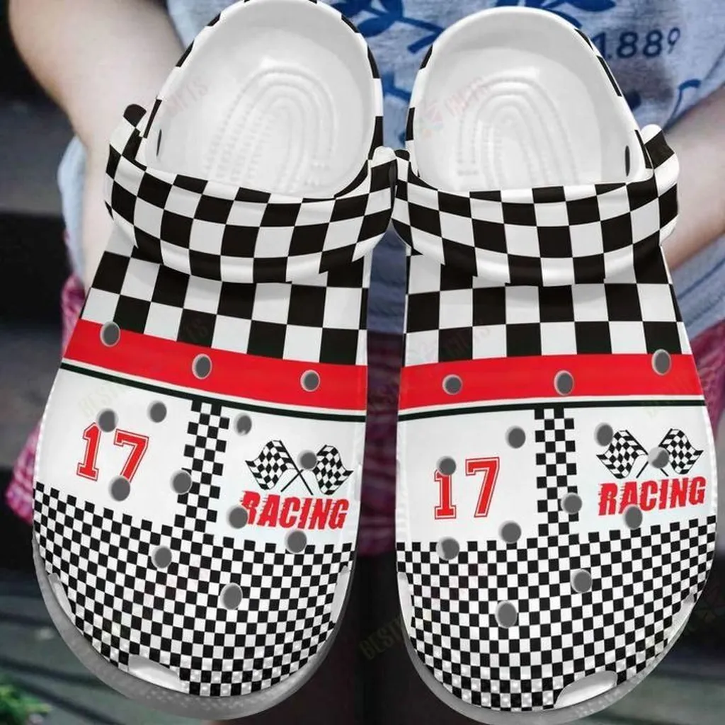 Personalized Racing Crocs, Personalized Crocs Classic Clogs