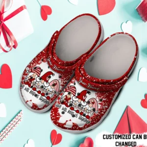 Personalized Valentine Gnome We Will Keep Us Togerther Crocs Clog