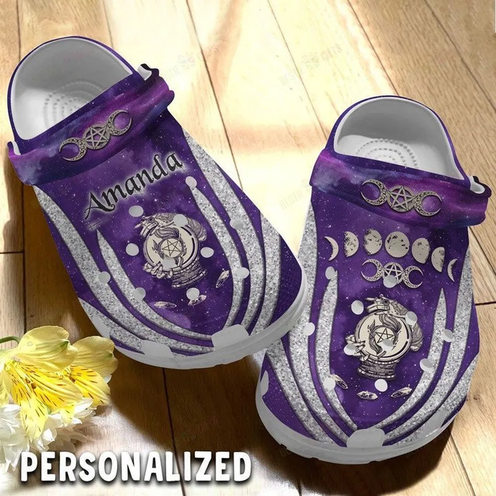 Personalized Wicca Daughter Of The Witches Crocs Classic Clogs