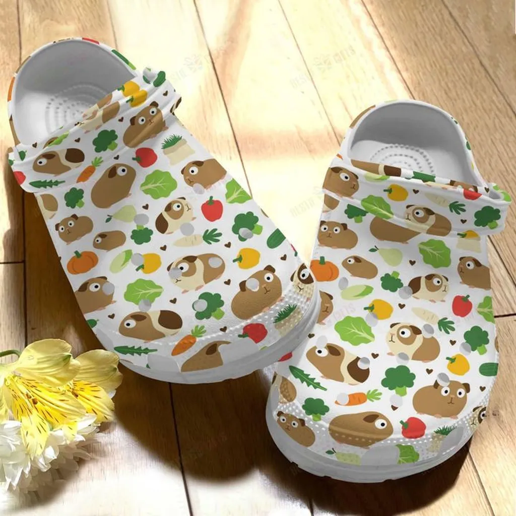 Pet Guinea Pig Crocs, Personalized Crocs Classic Clogs