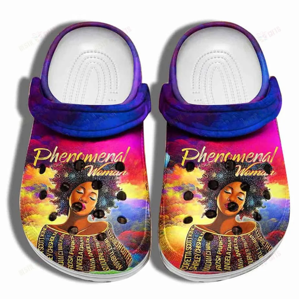 Phenomenal Black Woman Crocs Classic Clogs