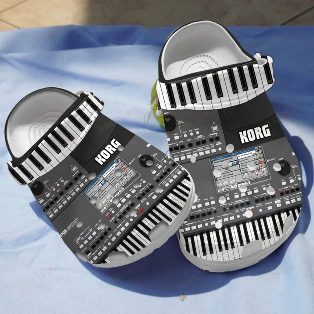 Piano Crocs Classic Clogs