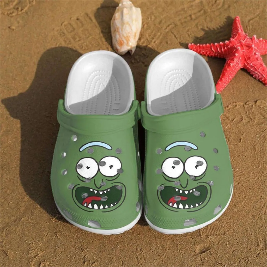 Pickle Rick Crocs Clog