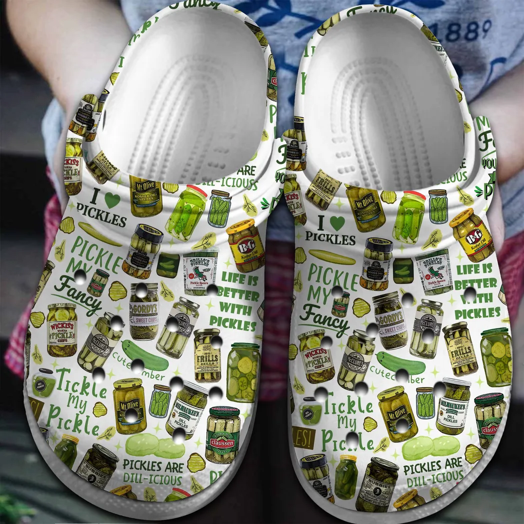 Pickled cucumber Food Crocs Clogs