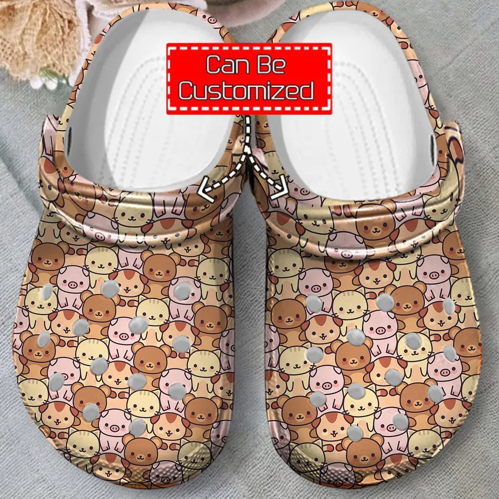 Pig Crocs - Cute Pig Patterns Clog