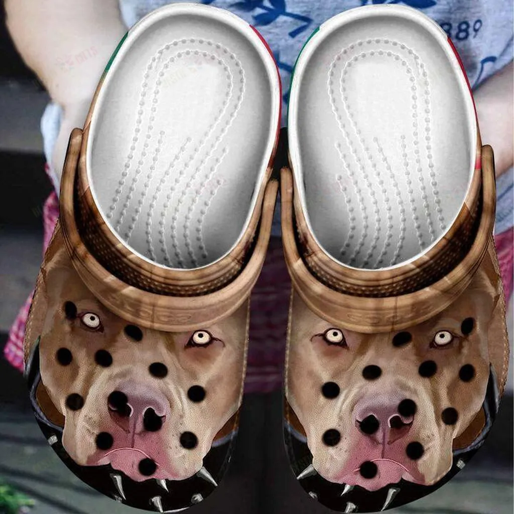 Pitbull Crocs Classic Clogs