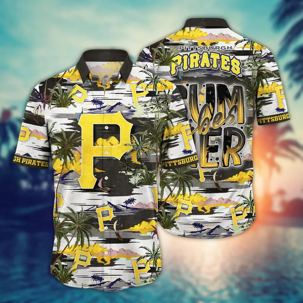 Pittsburgh Pirates MLB Flower Aloha Hawaiian Shirt, Summer Football Shirts VPHWA2451152601