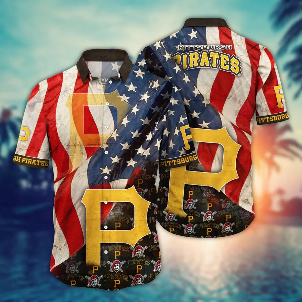 Pittsburgh Pirates MLB Flower Aloha Hawaiian Shirt, Summer Football Shirts VPHWA2451152690