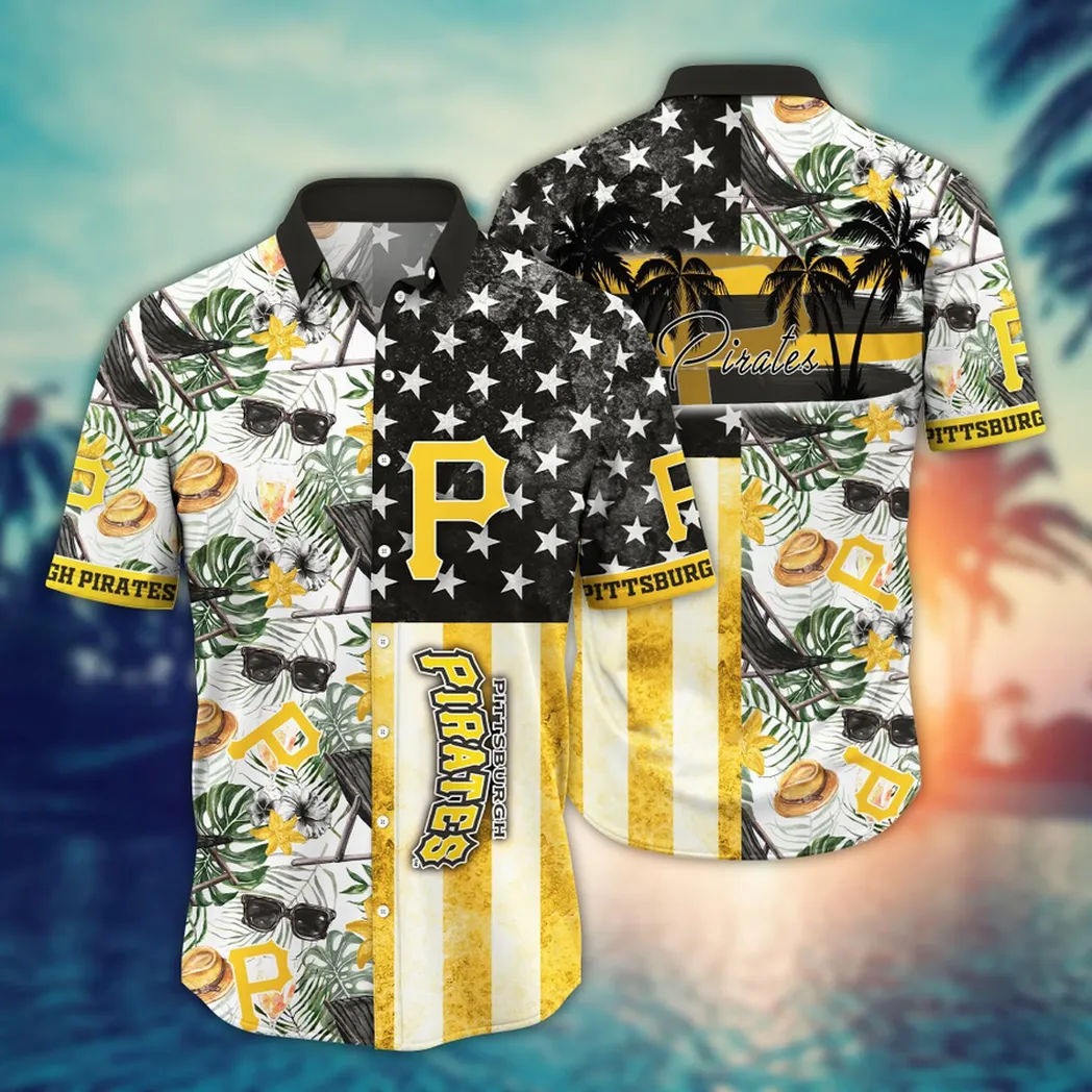 Pittsburgh Pirates MLB Flower Aloha Hawaiian Shirt, Summer Football Shirts VPHWA2451152733