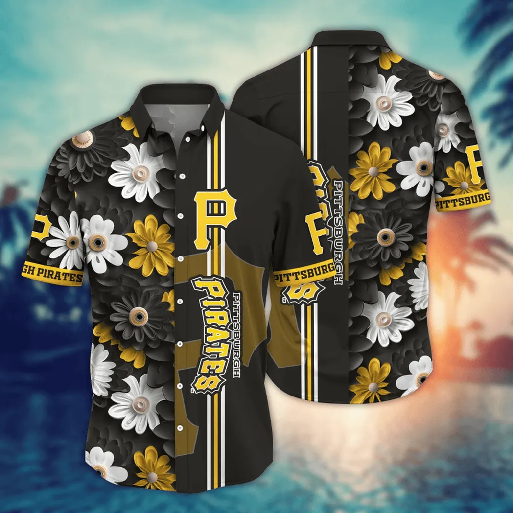 Pittsburgh Pirates MLB Flower Aloha Hawaiian Shirt, Summer Football Shirts VPHWA2451154777