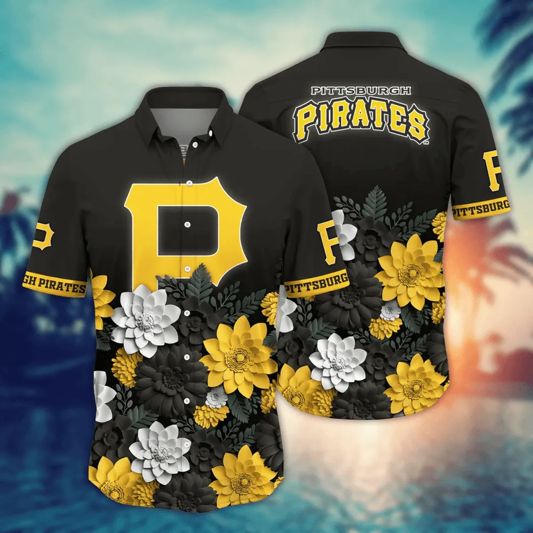 Pittsburgh Pirates MLB Flower Aloha Hawaiian Shirt, Summer Football Shirts VPHWA2451154852