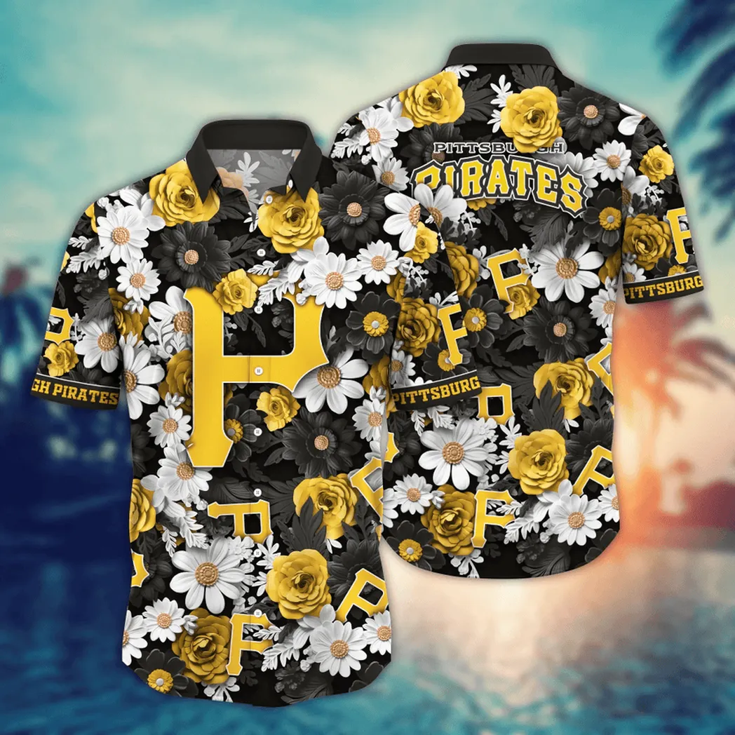 Pittsburgh Pirates MLB Flower Aloha Hawaiian Shirt, Summer Football Shirts VPHWA2451154991