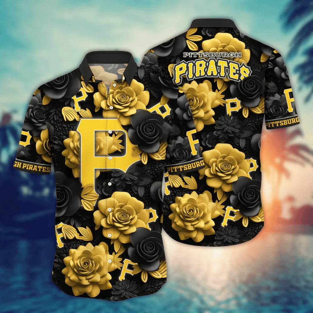 Pittsburgh Pirates MLB Flower Aloha Hawaiian Shirt, Summer Football Shirts VPHWA2451155013